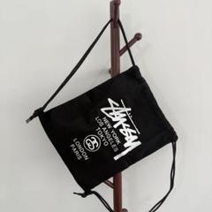 STUSSY ステューシー ナップサック リュック ブラック 新品