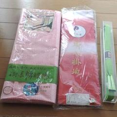 値下げ交渉OK!精華地に傘絞りの長襦袢(正絹) Y133