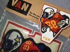 VAN JAC ヴァンヂャケット レタードワッペン アメフトデザイン