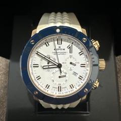 EDOX クロノオフショア1 ホワイト/ブルー/ゴールドのサムネイル