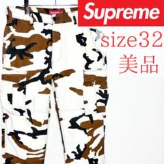 美品 Supreme カーゴパンツ "ブラウンカモ" size32