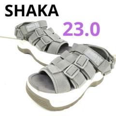 SHAKAシャカ　ネオバンジー　チャンキーヒール スポーツサンダル 23.0厚底