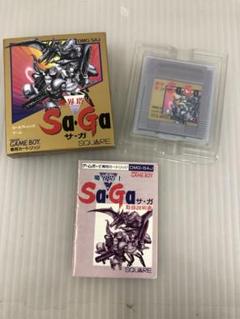 7R-43 SA・GA 魔界塔士 DMG-SAJ サ・ガ ゲームボーイ 箱説明書