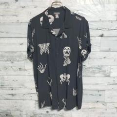 H&M 半袖シャツ 髑髏 スカル