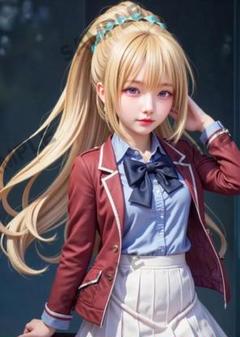 AI美少女 コスプレ 下着 サイズを選べる 高画質 ポスター S-0821