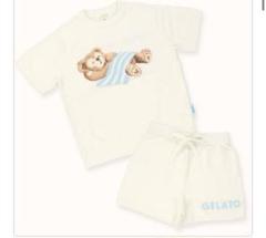 【ルームウェア】 ディズニー カラフルハピネス ダッフィー 半袖 白 ダッフィー＆フレンズ ルームウェア ホワイト gelato pique