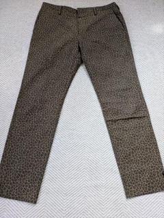 希少サイズ美品　ポールスミス　デザインパンツ　総柄　アニマル柄　ヒョウ柄　XL