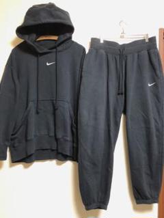 NIKE スウェット　セットアップ　センターロゴ　ジョガー　2XL ブラック