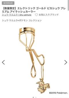 シュウウエムラ ピカシュウ ビューラー