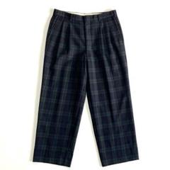 Cityboy 00s ワイドチェックスラックス GADIDANONIEM Cityboy 00s ワイドチェックスラックス GADIDANONIEM