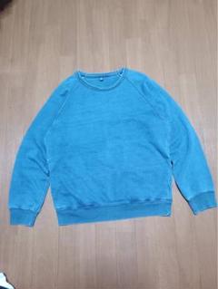 UNIQLO ターコイズ クルーネックスウェット M
