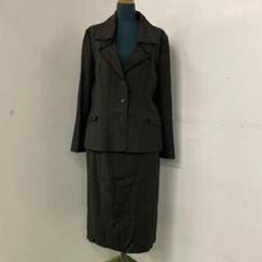 LANVIN ランバン スカート スーツ 黒 サイズ：42