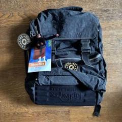 新品未使用　Kipling キプリング　リュックサック 濃紺　キーホルダー付き kipling Kip Kipling キプリング バッグ K12147 リュック バック