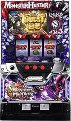 パチスロ実機　モンスターハンター　初代 初代モンスターハンター モンハン スロット 実機