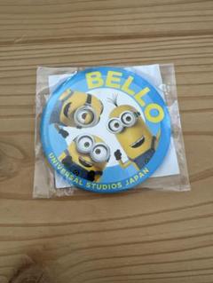 ミニオン 缶バッジ BELLO ユニバーサル・スタジオ・ジャパン
