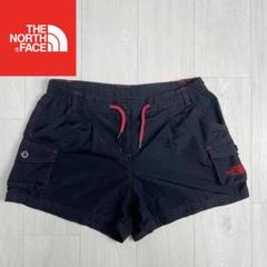 ノースフェイス　ショートパンツ　短パン　ナイロン　レディース　ブラック