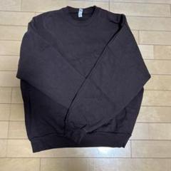 Los Angeles apparel スウェット　チョコレート　ブラウン