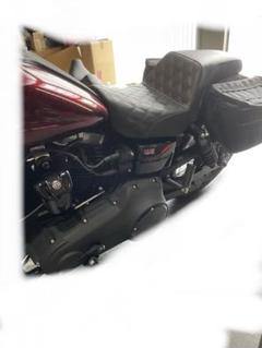 サドルマン★saddlemen★ハーレーダビッド ソン　M8ソフテイル用 美品 ハーレーダビッドソン サドルマン シート M8 FXLRS ソフテイル