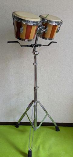 タブラ?ボンゴ スタンド付き KIKUTANI BG-10 ボンゴ BGS-1 スタンド付きセット(キクタニ製