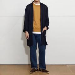 【美品】 ハラダマニア エストネーション別注 リネンロングカーディガン レア 希少✨ハラダマニア エストネーション別注 リネンロング