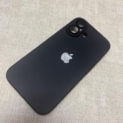 【新品】iPhone16対応 薄型マットブラックケース 超軽量・指紋防止