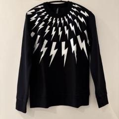 Neil Barrett 稲妻プリント スウェット Sサイズのサムネイル