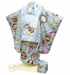 七五三 着物 3歳 男の子 被布セット 花うさぎ 兜柄 2024年新作 楽天市場】七五三 着物 3歳 男の子 被布セット 花うさぎ