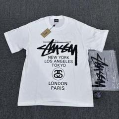 【ステューシー】正規・新品タグ　ハート　ホワイト　XL　Tシャツ ステューシー》正規・新品タグ ハート ホワイト L Tシャツ
