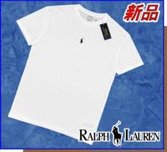 【新品】ポロラルフローレンクルーネックTシャツ半袖ホワイトS US:XSのサムネイル
