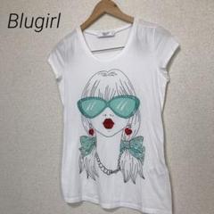 半額以下！未使用タグ付♦︎イタリア製ブルーガール大粒ビジュー
