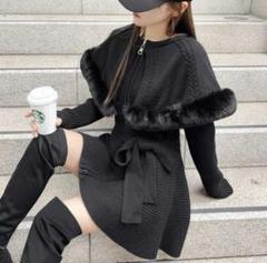 Rady ケープニットコート　Sサイズ ニットケープコート - グレー | ZARA Japan / 日本