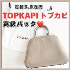 定価55,000円 トプカピ ❣️ 型押しレザー ミニボストンバッグ LUCA