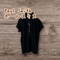Paul Smith パープル柄ポロシャツ M Paul Smith パープル柄ポロシャツ M メンズ