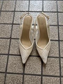 アニュアンス anuans メッシュスリングバックパンプス （BLACK）S アニュアンス anuans メッシュスリングバックパンプス （BLACK