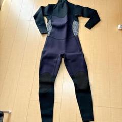 フルスーツ ウェットスーツ 黒 グレー　XL