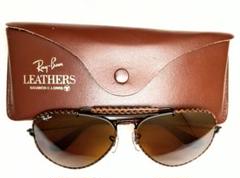 レイバン、Ray-Ban、サングラス、ビンテージ、B &L、革巻き、中古品