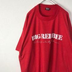 USA製 90s フルーツオブザルーム オーバーサイズ Tシャツ 赤