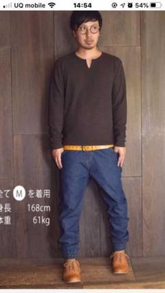 アーカイバ ジョガー デニム パンツ
