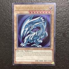 【エラーカード】ブルーアイズホワイトドラゴン　ドイツ語 遊戯王 青眼の白龍/ゴールドシークレット/ドイツ語