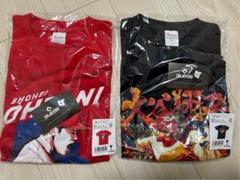 大谷翔平 Tシャツ Lサイズ 赤　黒　紺　岩手県盛岡市限定　盛岡限定　エンゼルス 大谷翔平 Tシャツ Lサイズ 赤 黒 紺 岩手県盛岡市限定 盛岡限定