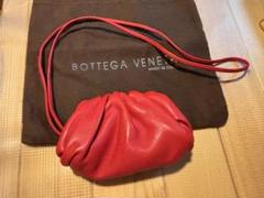 ■ 【美品】BOTTECAVENETA ショルダー　ハンドバッグ　くちばし巾着 □ 【美品】BOTTECAVENETA ショルダーハンドバッグくちばし巾着