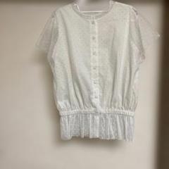 CAPRICIEUX LEMAGEドット柄 ブラウス美品