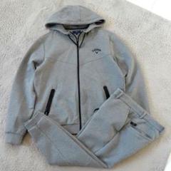 ★未使用に近いキャロウェイゴルフ　スウェットパーカー上下セットアップ　LLサイズ