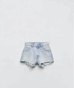 新品未使用タグ付き ZARA ラインストーン カーブド TRF ショートパンツ m91168330437_1.jpg?1727409298