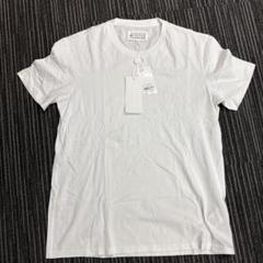 訳ありセール！マルジェラ　ホワイト Tシャツ サイズ48 コットン100% 訳ありセール！マルジェラ ホワイト Tシャツ サイズ48 コットン