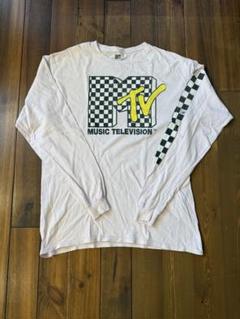 【グッドデザイン グッドサイズ】MTV チェッカー ロンT 80's vansのサムネイル