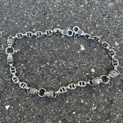 ライオンヘッド ウォレットチェーン ウォレットチェーン ドロップハンドル シルバー925/ライオンヘッド