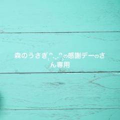 森のうさぎ₍ᐢ.ˬ.ᐢ₎ෆ感謝デーෆさん専用