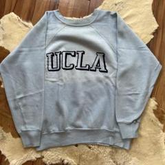 vintage スウェット 60s UCLA フロッキー ラグラン usa製 - メルカリ