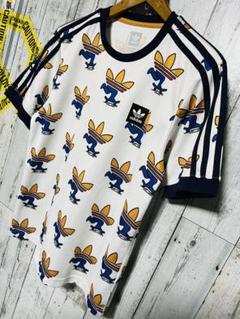 極限定 アディダス オリジナルス Tシャツ ユーモア 総柄 adidas Y-3